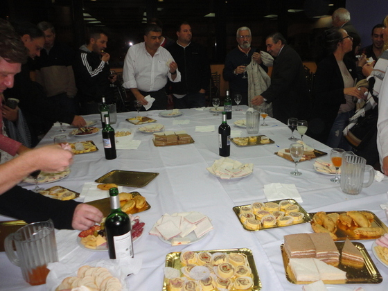 El catering de Empleados de Comercio fue excelente y cosechó elogios entre los presentes.