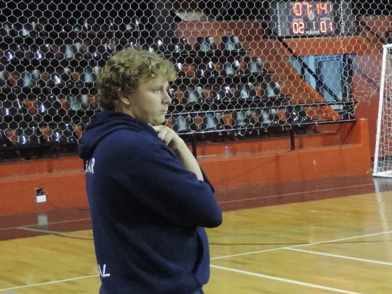 Battig es evidentemente muy motivador. El DT fue campeón en el último Clausura de la ARF.