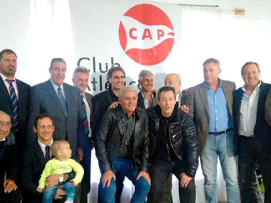 Al evento asistió también el Presidente de la Asociación Rosarina de Fútbol, Mario Gimmaria.