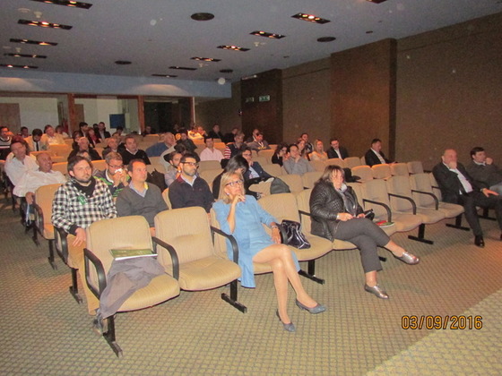 Entre los presentes al Congreso de Derecho Deportivo hubo directivos de nuestros clubes.