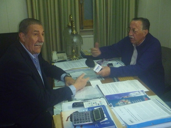 La nota al Presidente de Rosarina será pasada en los programas de Cablehogar.