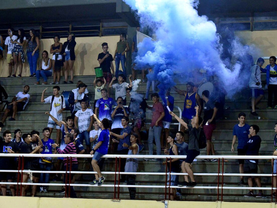 El público del "azul" disfrutó la velada, el triunfo y festejó como corresponde el ascenso.