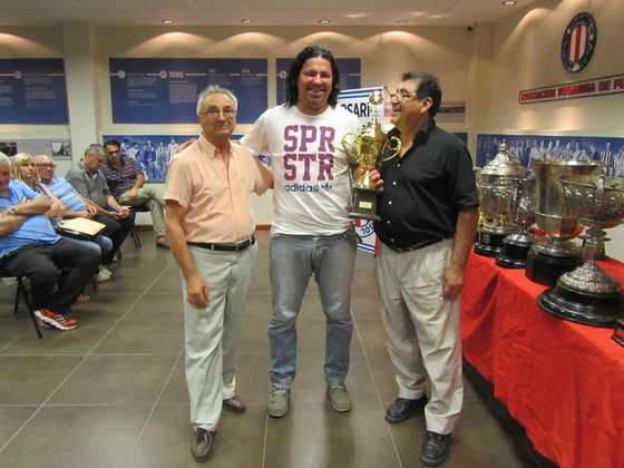 Oriental, reciente ganador del trofeo de Simple Afiliación 2016 en el Gobernador Molinas.