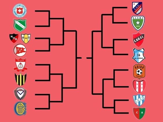 As&iacute; qued&oacute; el cuadro de octavos de final del Ivancich, a disputarse el pr&oacute;ximo domingo.