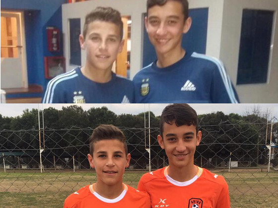 Gino Infantino y Tiago Geralnik, los chicos de Adiur citados a la Selección. Foto: Ariel García.