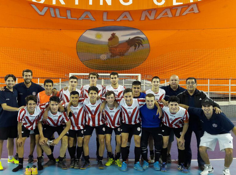 Sub17 rojiblanco que igualó con la Selección. Resultado que habla del nivel de nuestro futsal.
