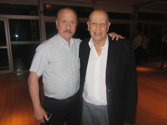 Aldo Poy y Alfredo Obberti, íconos de Central y Newell's respectivamente, siempre juntos.