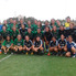 Las chicas de Social Lux y la Selección Argentina Sub-20, posando juntas. Foto: Franco Scala.