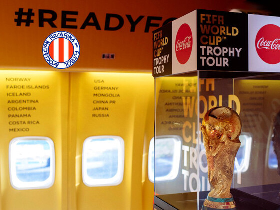 Argentina y Rosario figuran en el itinerario del &quot;World Cup Trophy Tour&quot;. &iquest;Ven&iacute;s a conocerla?