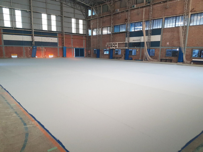 Es otra. Así se ve la nueva cancha de Náutico. Falta el laqueado final y los últimos retoques.