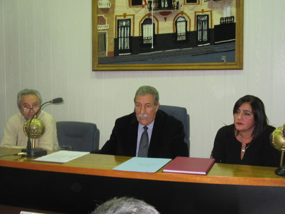 Mario D'ascanio, Vicepresidente 1º de Rosarina, fue designado Secretario de la Asamblea.
