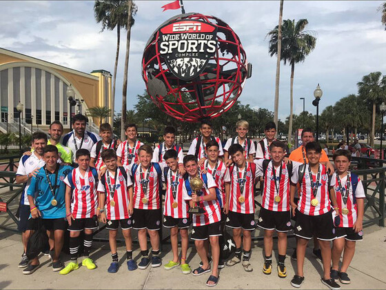 El Seleccionado Sub13 fue otro de los que gritó "campeón". Fue el más goleador.