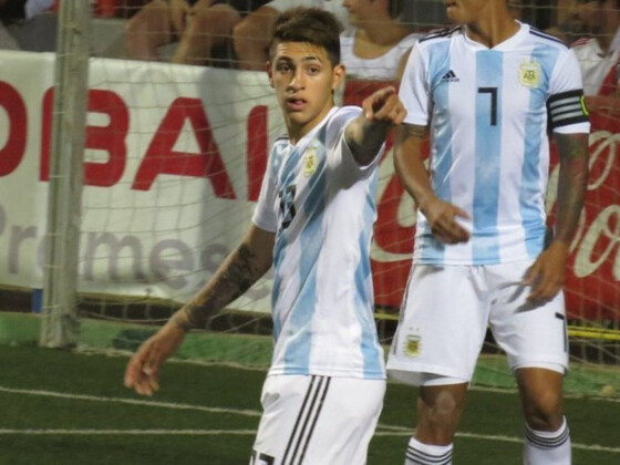 Ávila, ex Tiro Federal y hermano del "Chimi", también es titular del Sub20. Foto: La Nación.
