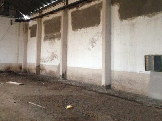 El salón que estaba abandonado, y que fue recuperado por esta Comisión.
