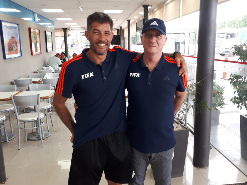 Damián Faicht y Jorge Crozzoli. Dos Técnicos de lujo que están entre los mejores del país.