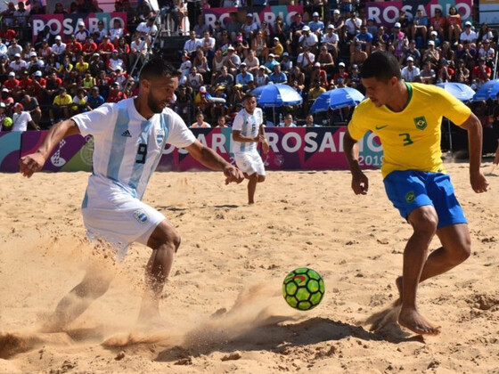 Fútbol Playa: La Selección Argentina venció a Uruguay - POLIDEPORTIVO NEWS