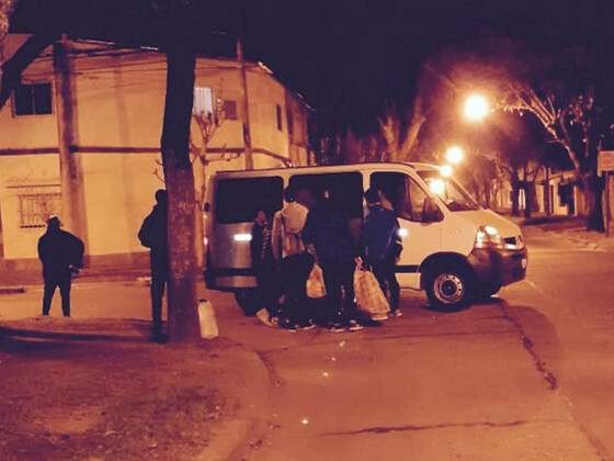 La gente de Banco realizó una recorrida en la que ayudó a casi 50 personas de zona norte.