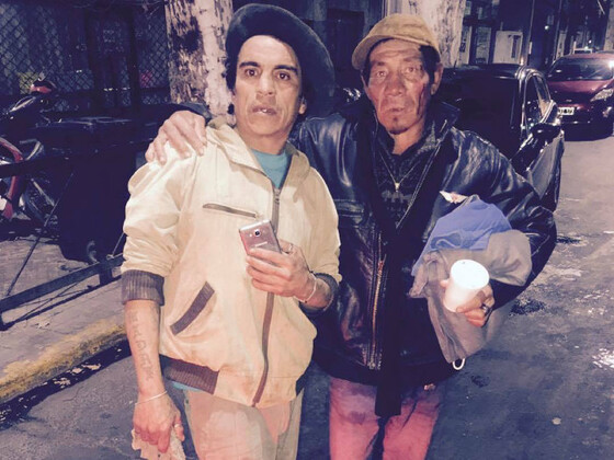 Personas en situación de calle, fueron contactadas y ayudadas por el Club BANCO.