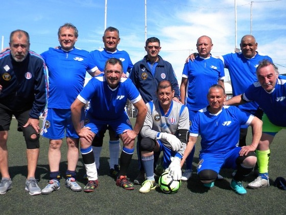 Equipo de Fútbol 5 del centro de Veteranos de Malvinas de Rosario