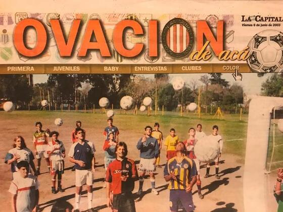 A partir de marzo, todos los s&aacute;bados habr&aacute; un suplemento del f&uacute;tbol de Rosarina en el Diario La Capital. Ya hubo una iniciativa similar en 2003. Foto: Archivo ARF