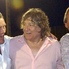 El Trinche Carlovich junto a Jorge Solari y Carlos Aimar, durante un homenaje que le realizó la Asociación Rosarina de Fútbol