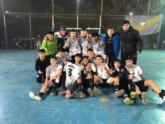 Plantel campeón de la 5ta de El Luchador.