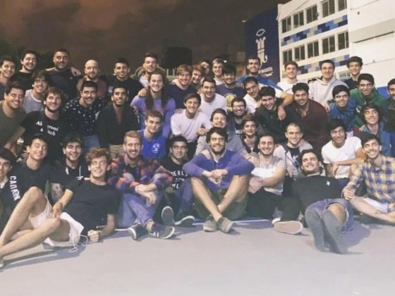 Nardone, junto al equipo de trabajo de Marista, lograron formar una familia en el Colegio.