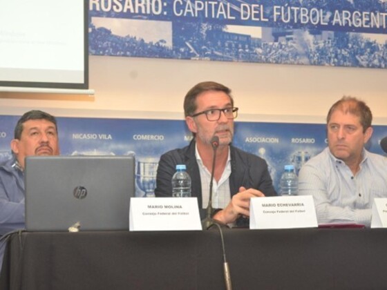 Imagen de El Consejo Federal de F&uacute;tbol visit&oacute; Rosario