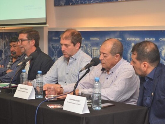 Imagen de El Consejo Federal de Fútbol visitó Rosario