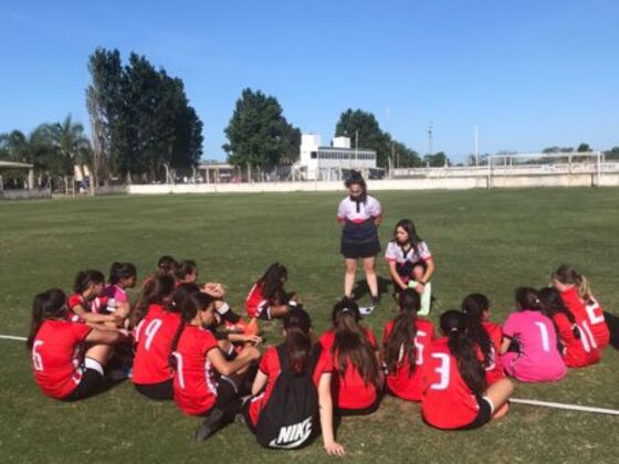 El plantel de la Selección Rosarina Sub-13 que participó del Encuentro Provincial.
