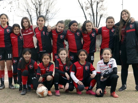 El futuro del fútbol femenino rojinegro es más que prometedor.