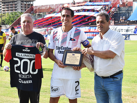 Paulo Killer llegó a los 200 partidos con la camiseta de Central Córdoba. Fotografía gentileza de elciudadanoweb.com.