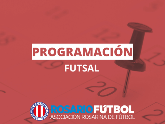 Programaci&oacute;n tercera fecha del Torneo de Verano de futsal.