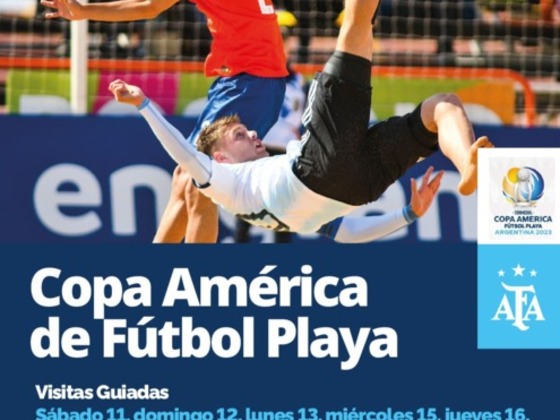 Rosario será sede de otro importante evento de Fútbol Playa internacional.