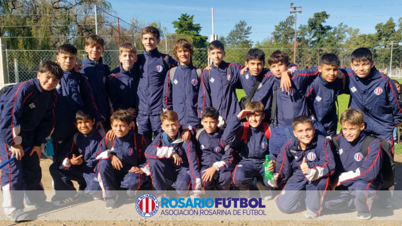 El plantel de la Selección Rosarina Sub-12 que participó en Casilda del Torneo Provincial.