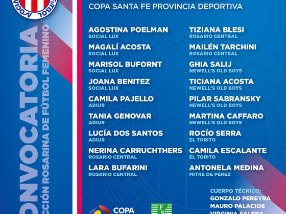 Aqu&iacute; est&aacute;n las representantes de la Liga Rosarina en la Copa Santa Fe 2023.