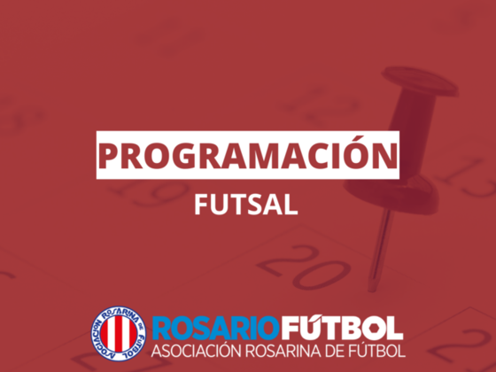 Imagen de Programaci&oacute;n futsal