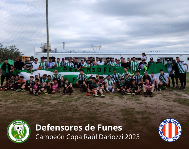 La tercera categoría se tiñó de verde y blanco.