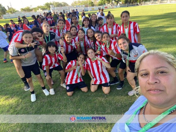El fútbol formativo femenino sigue sumando torneos en Santa Fe.
