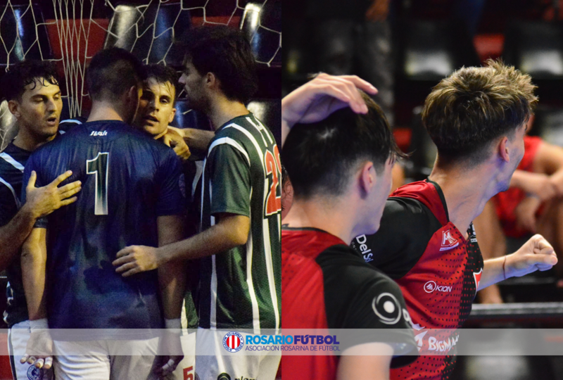 Fotografías gentileza de Fernando Aquino (Cuna del Futsal) y Carlos Traine (Newells).