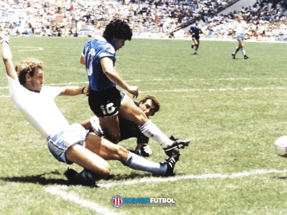 El Gol del Siglo de Maradona a Inglaterra motiv&oacute; esta conmemoraci&oacute;n.