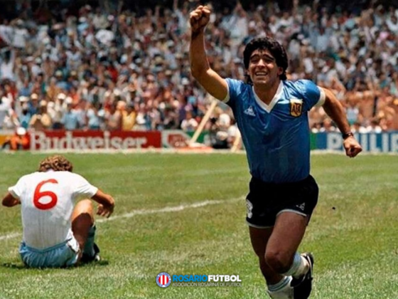 El Gol del Siglo de Maradona a Inglaterra motivó esta conmemoración.