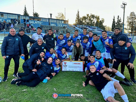 El Sala sali&oacute; victorioso en el duelo de equipos ARF. Gentileza Copa Santa Fe.