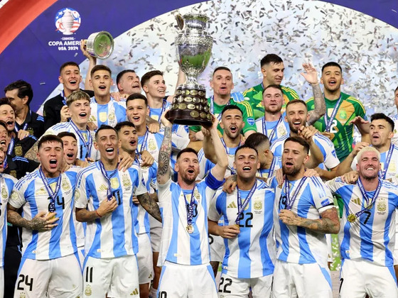 Argentina sum&oacute; su 16&ordm; t&iacute;tulo de Copa Am&eacute;rica. El m&aacute;s ganador de la historia.