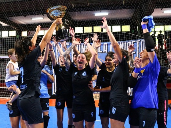 Horizonte, &uacute;ltimas campeonas del Femenino A, dir&aacute; presente en la Copa de Oro. Gentileza Cuna del Futsal.