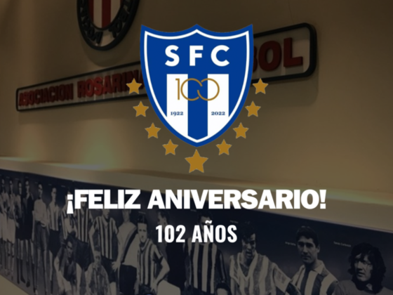 Son 102 a&ntilde;os los que cumple hoy el albiazul.