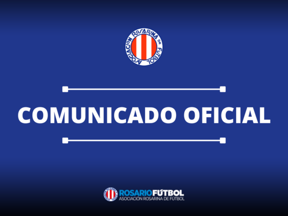 Comunicado oficial.