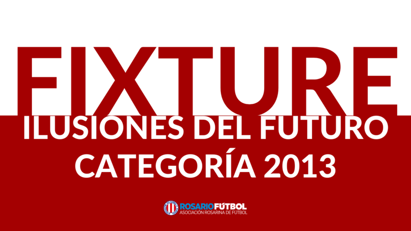 El fixture se puede descargar en el archivo adjunto debajo.