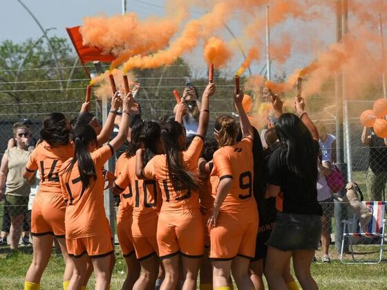 El festejo fue Naranja en la Copa de Plata de Sub-14.