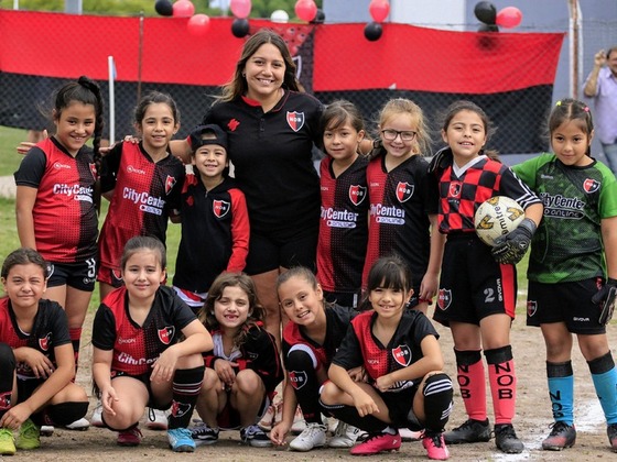 La Sub-8 de Newell's campeonas de Copa de Plata.